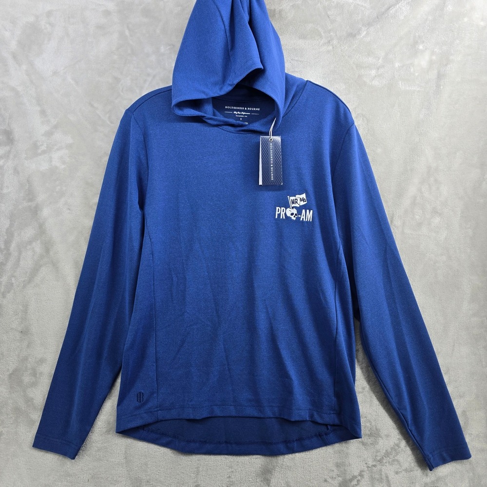 Holderness & Bourne‎ The Jackson Mens Small Performance Hoodie Mr.Am
